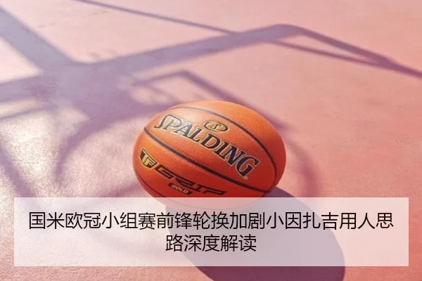 国米欧冠小组赛前锋轮换加剧小因扎吉用人思路深度解读